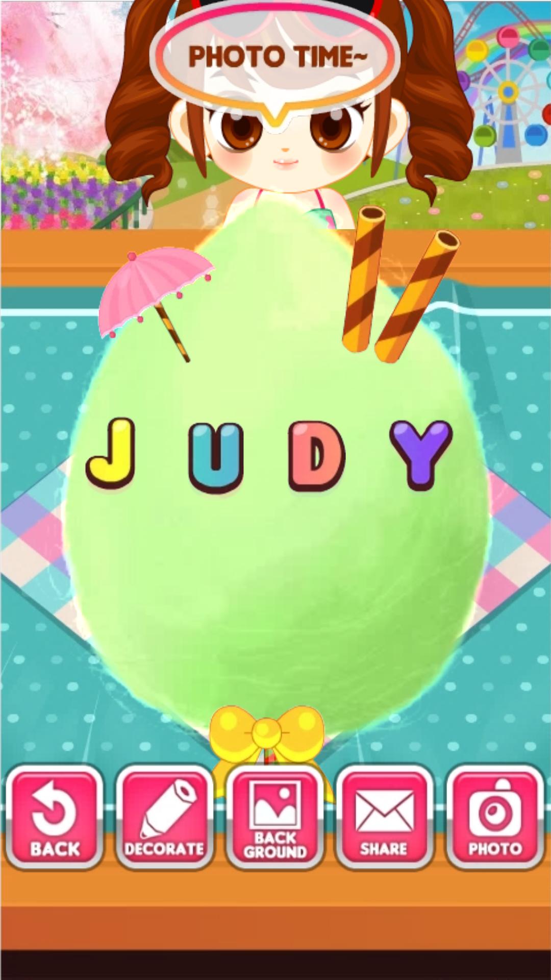 Judy's Candy Maker - Cook