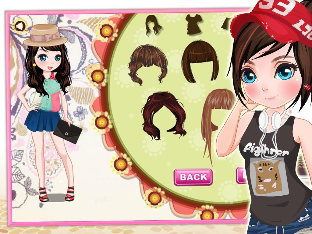 Holiday dressup game