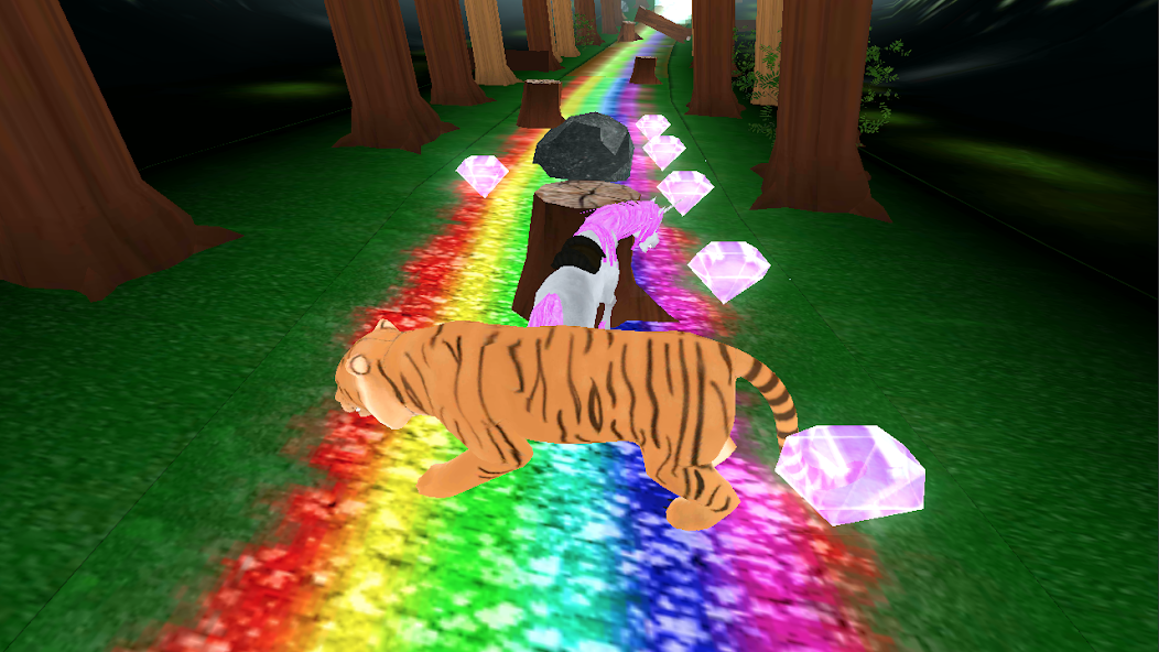 Unicorn Dash Jungle Run 3D