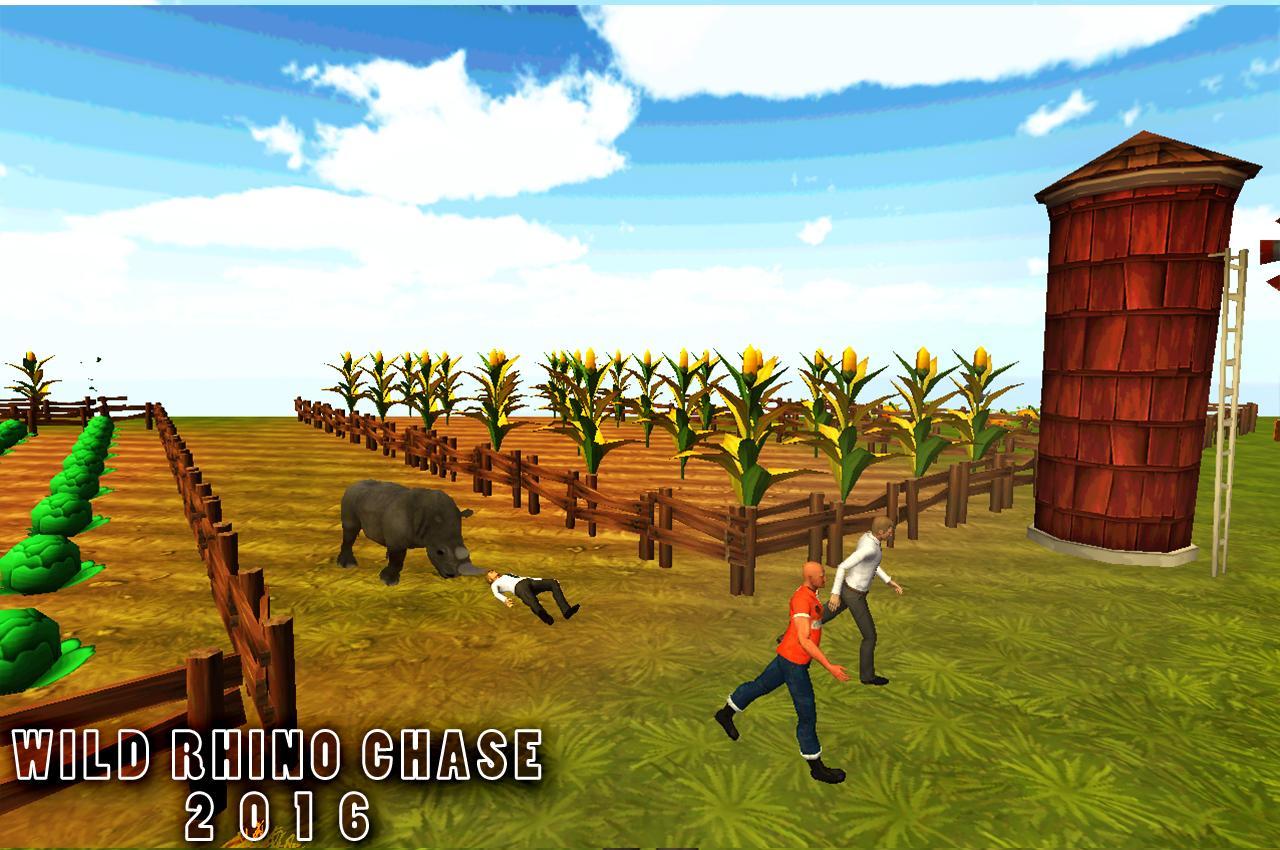 Wild Rhino Chase 2016