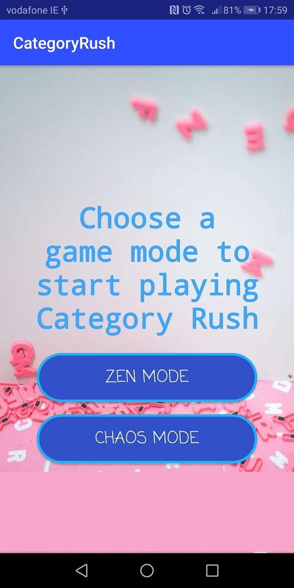 Category Rush - The Fun Catego