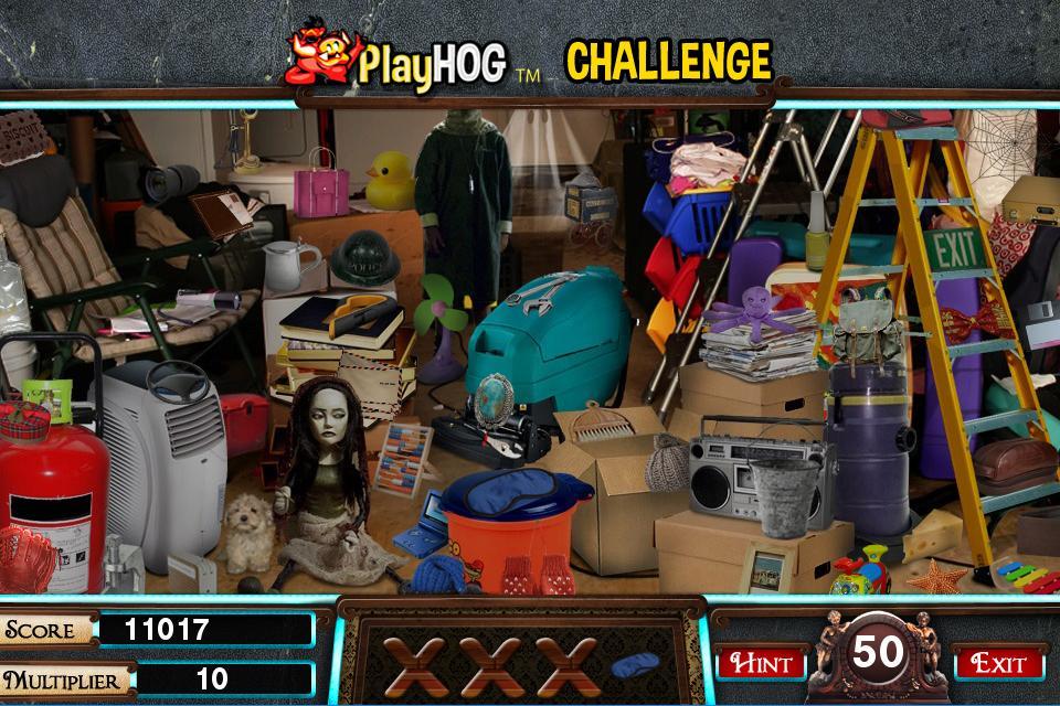 Challenge #57 Haunted House 3 Hidden Objects Games