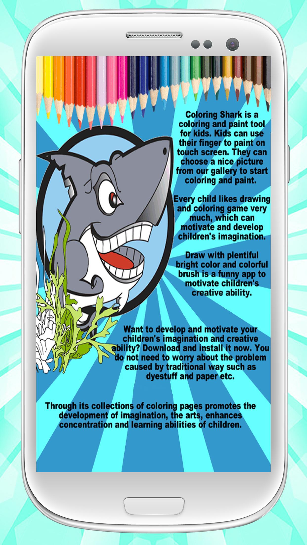 Coloring Book Sharks