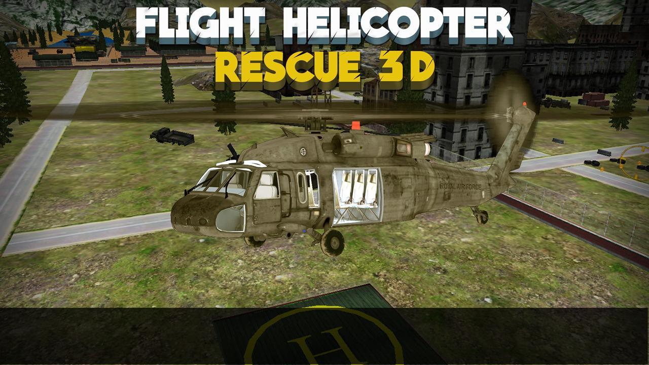 Flight Helicopter Rescue 3D
