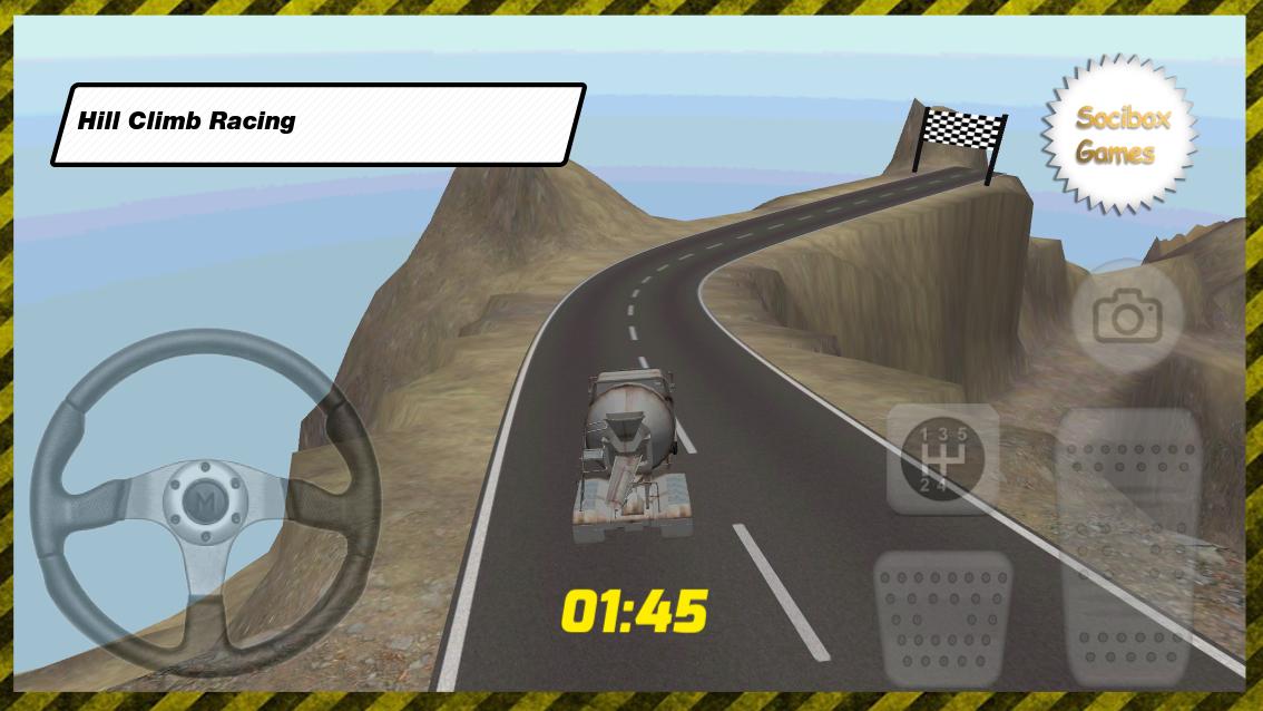 Cement Truck Driving