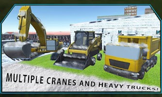 Airport Ground Staff Snow Plow