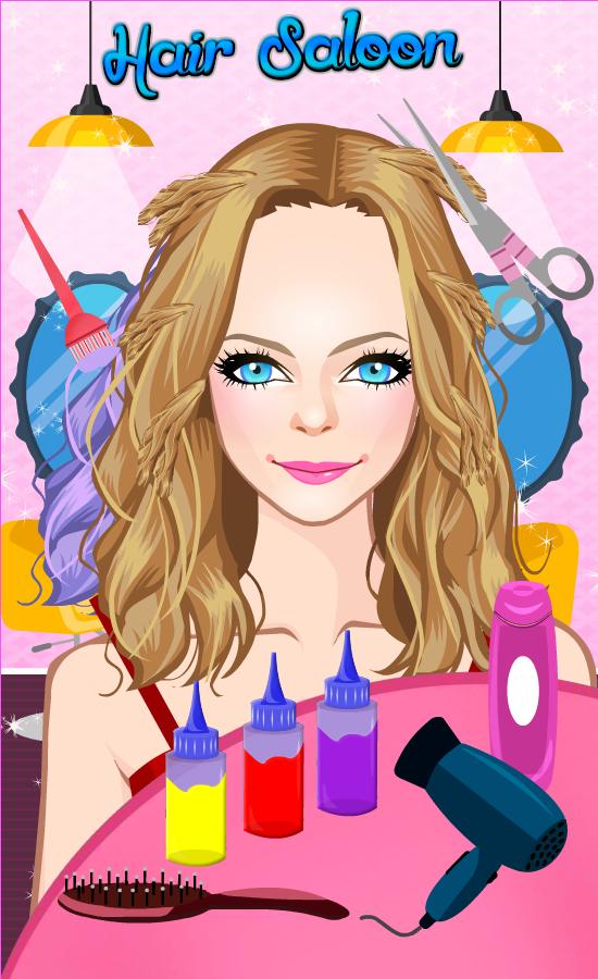 Nail and Hair Salon Games - Doll Fashion
