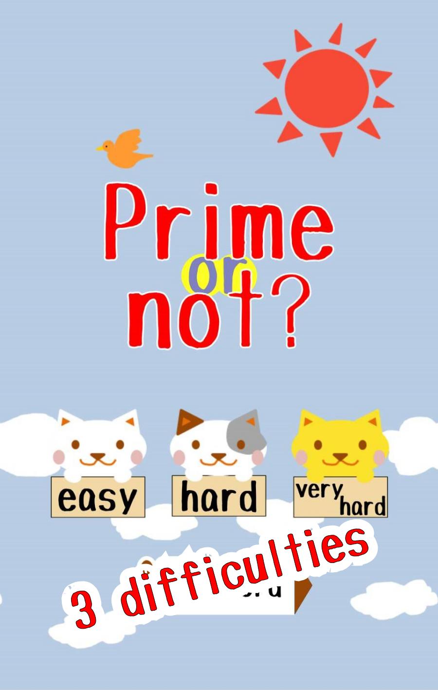 Prime or not?