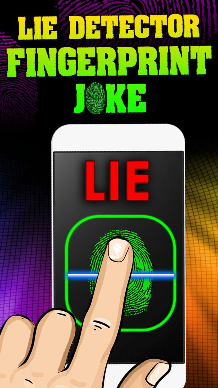 Lie Detector Fingerprint Joke