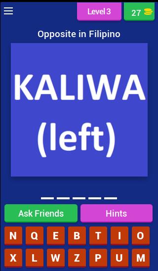 Pinoy Antonym Quiz