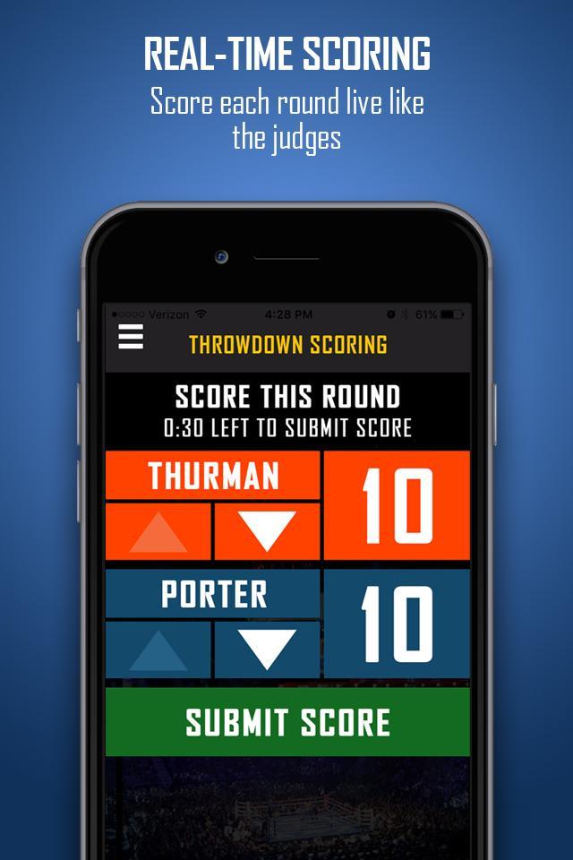 Throwdown Scoring