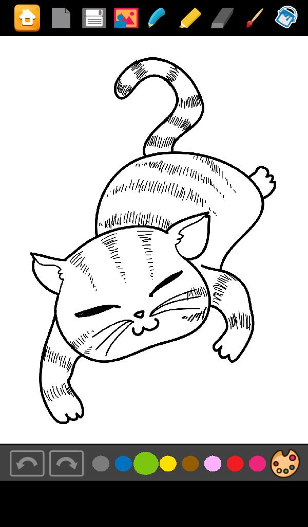 Domestic Cats Coloring