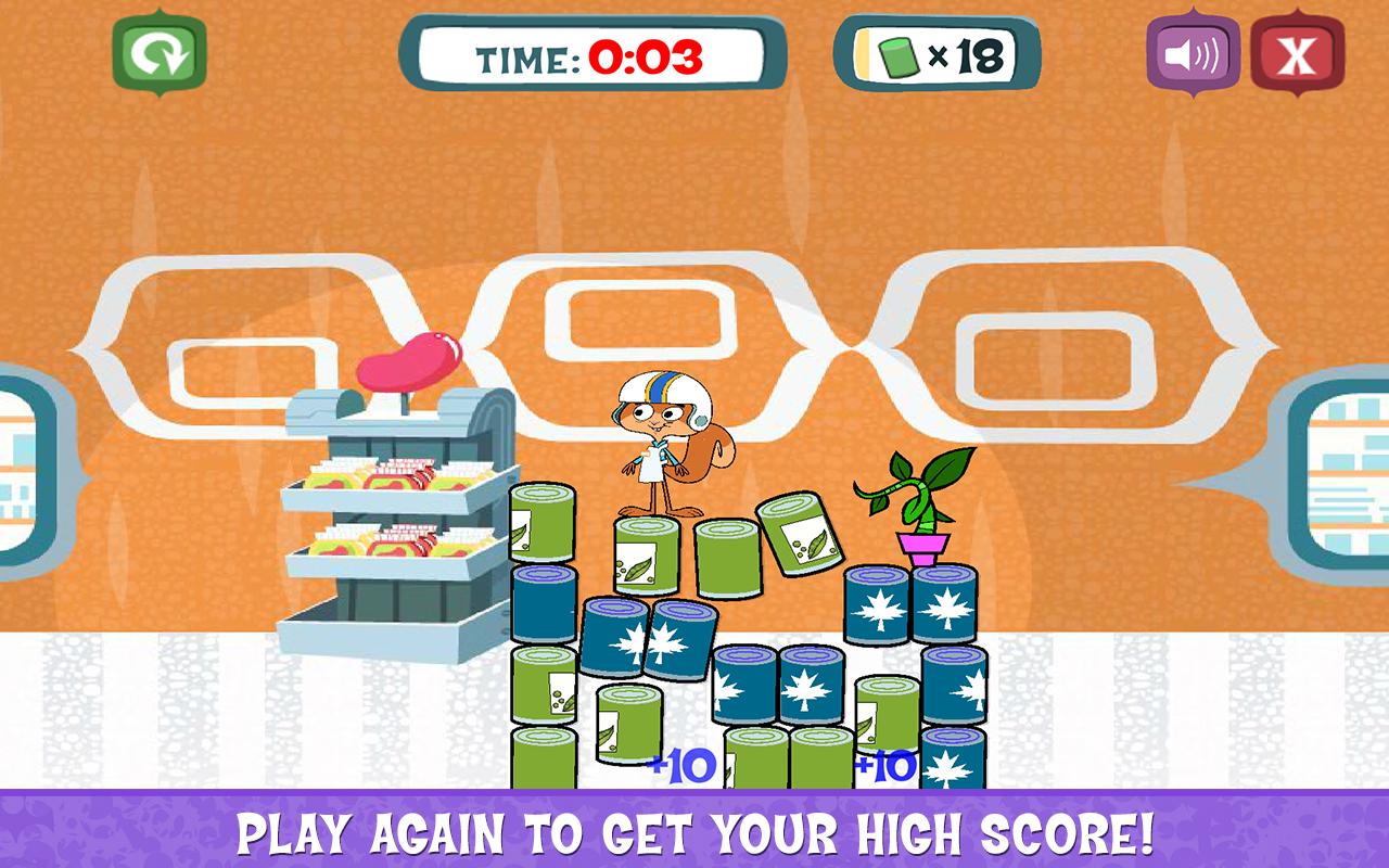 Scaredy Squirrel Stash N Crash