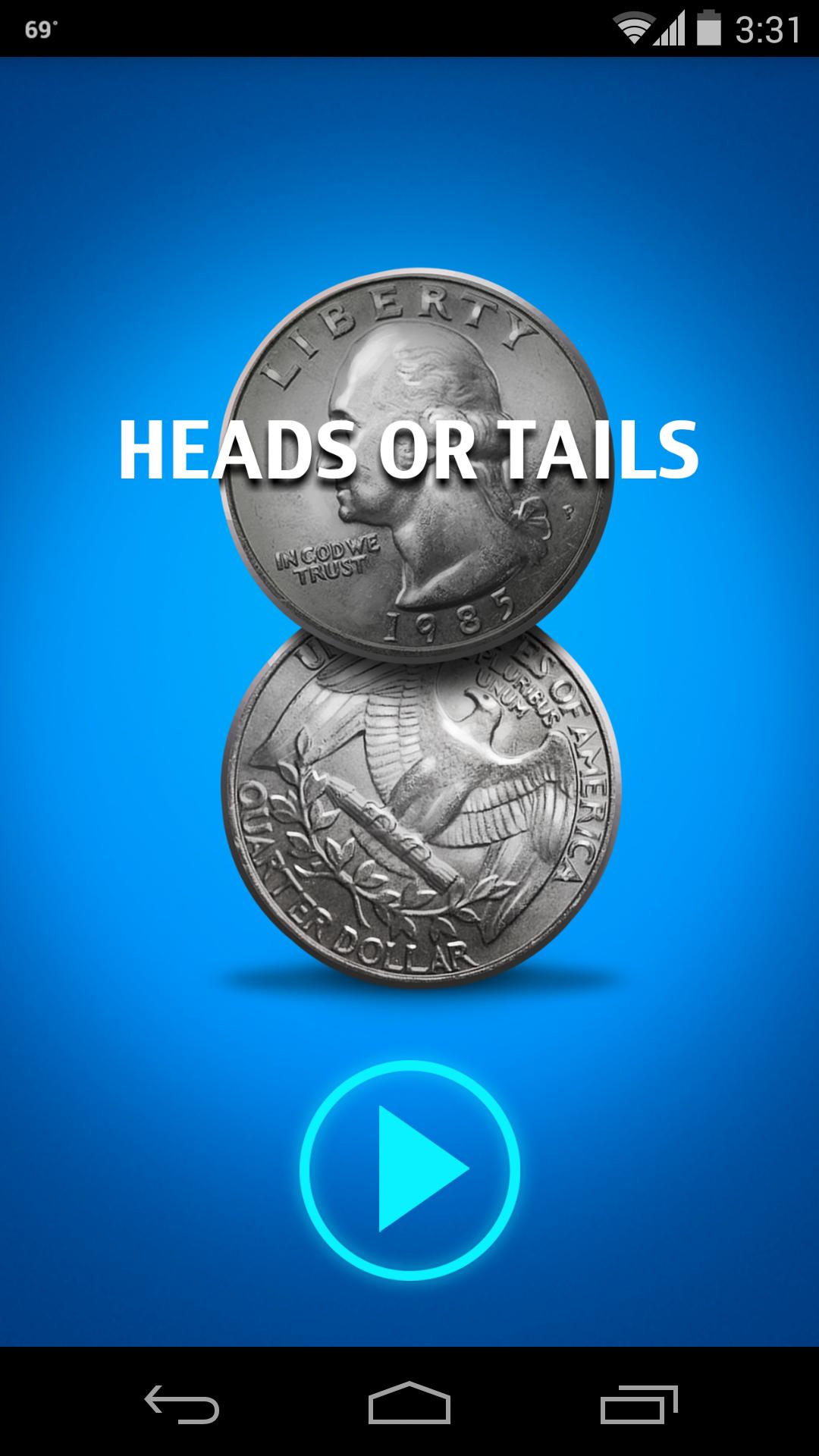 Heads or Tails : ANDROID WEAR