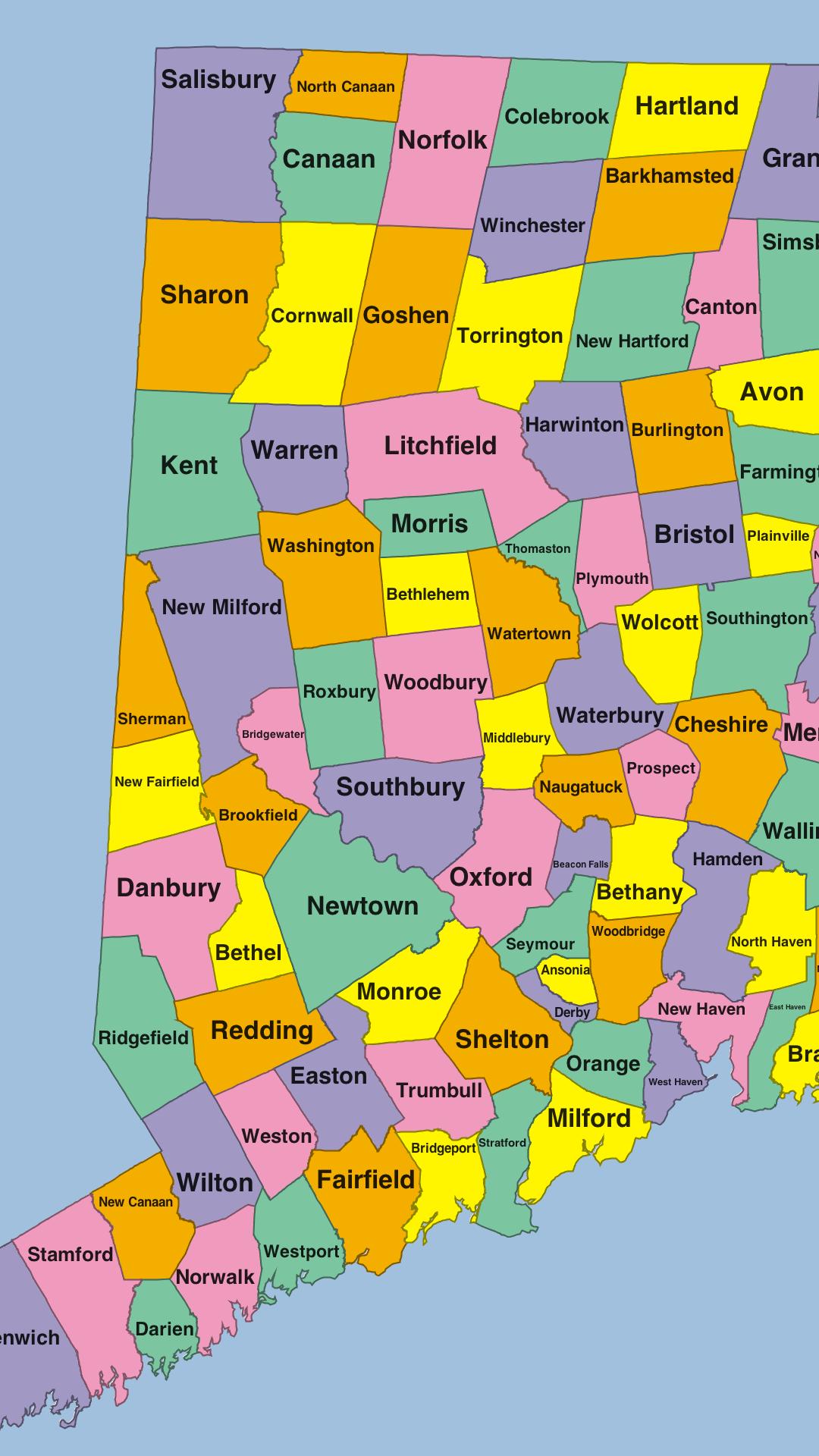 Connecticut Map Puzzle