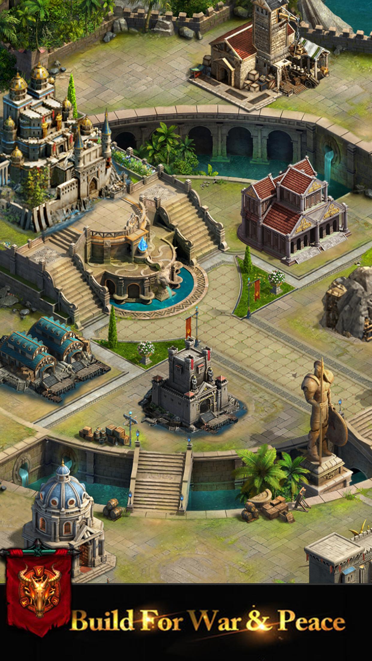 Empires Domination SLG: Forge empires for avalon