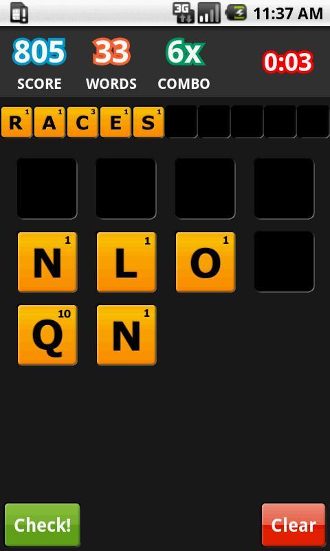 Solitaire Words
