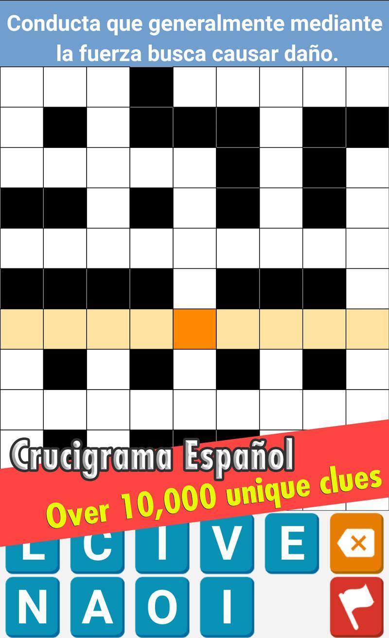Crossword Spanish Puzzles Game