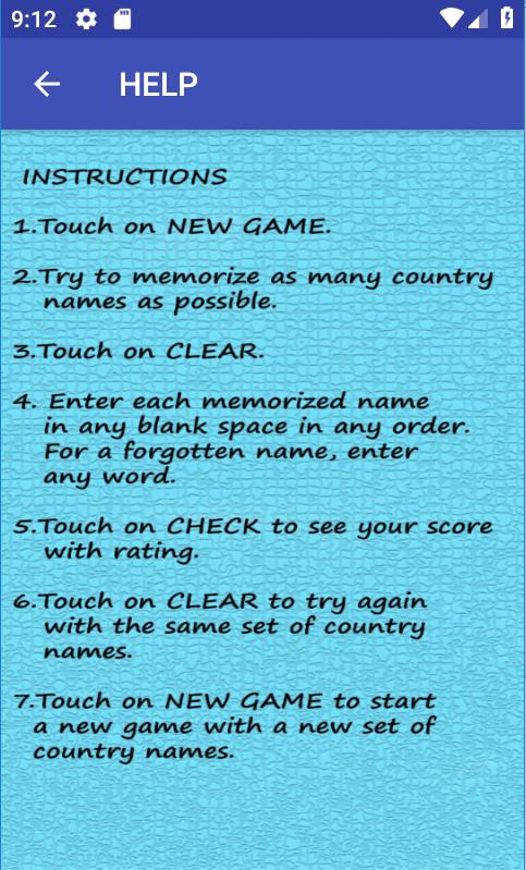 Short-Term Memory