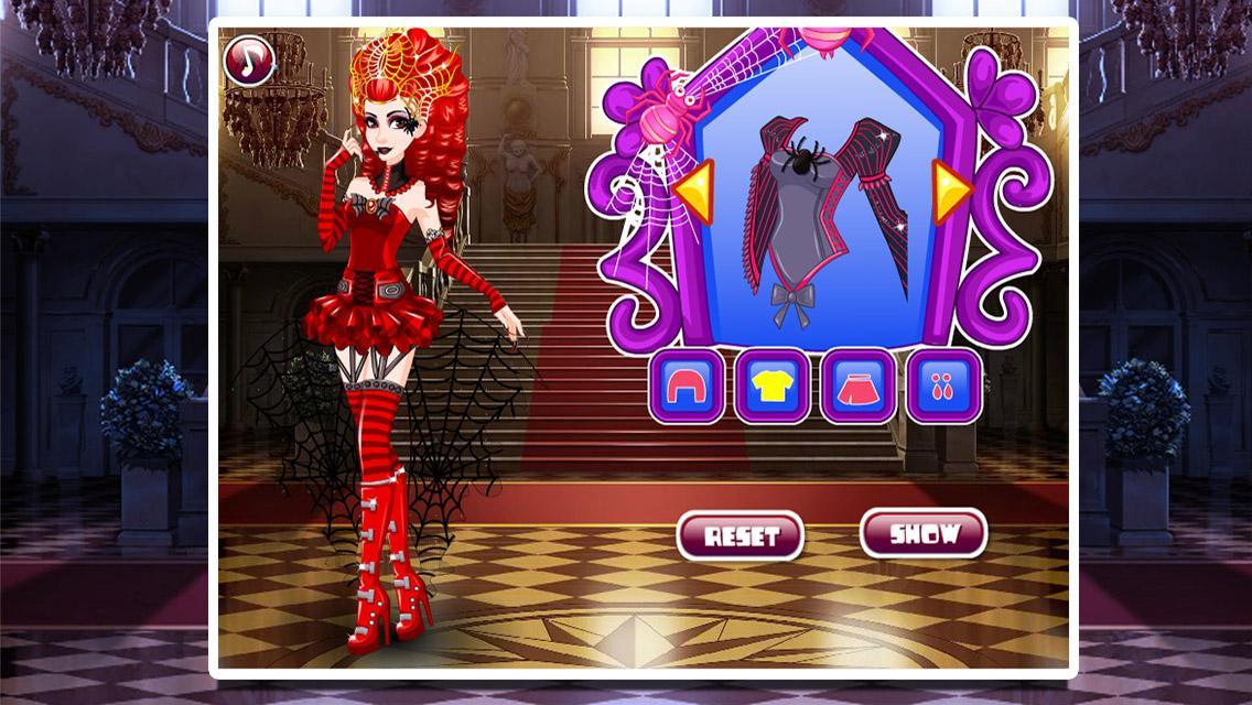Halloween party queen